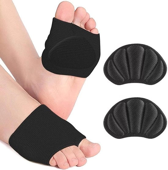 Supporto per malleoli e gomme per il piede anteriore per l'assistenza dei malleoli - calze di cotone morbido per il sollievo del dolore per donne e uomini