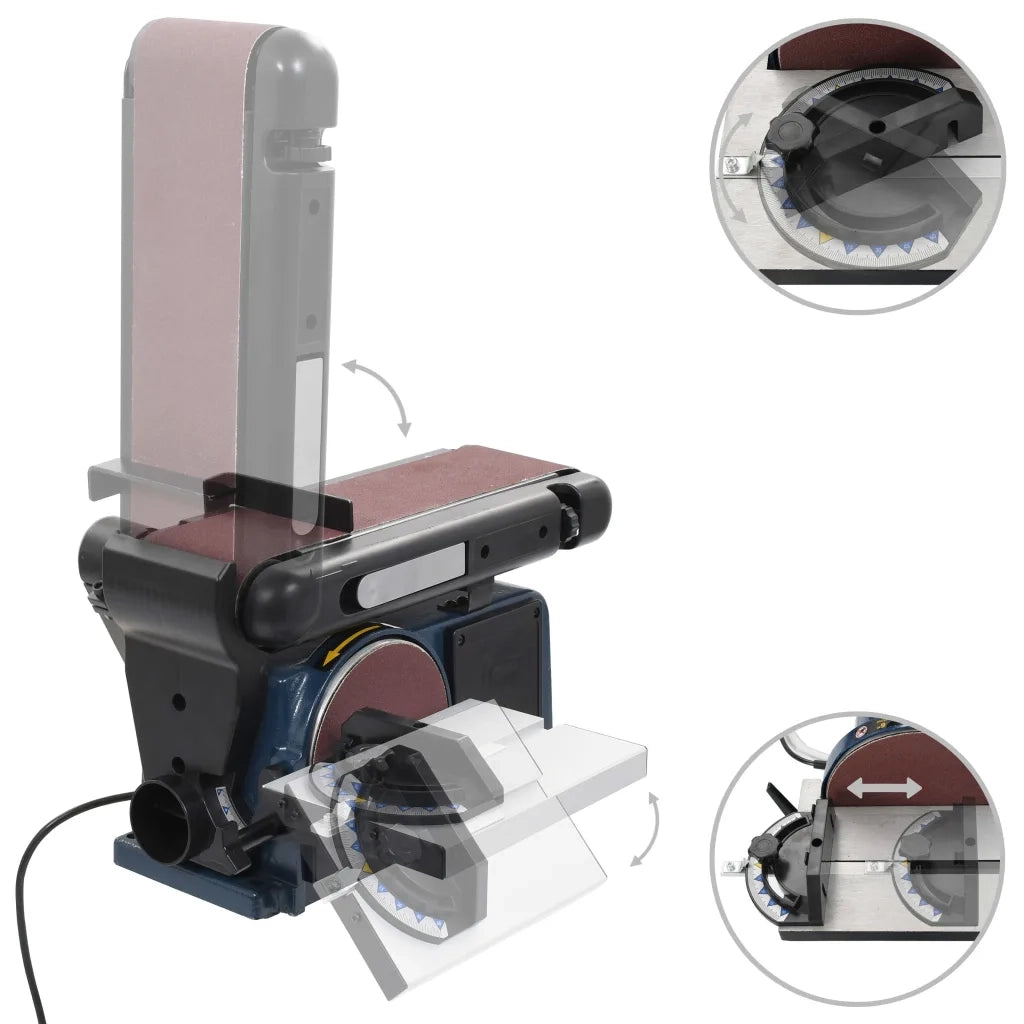 Levigatrice a Nastro e a Disco Elettrica 370 W 150 mm CFW6690019