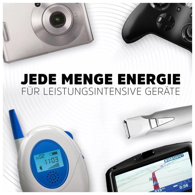 Energizer E301323200 Max Plus Batteria Alcalina 9V PP3 6LR61 600 mAh Confezione da 20 unita'