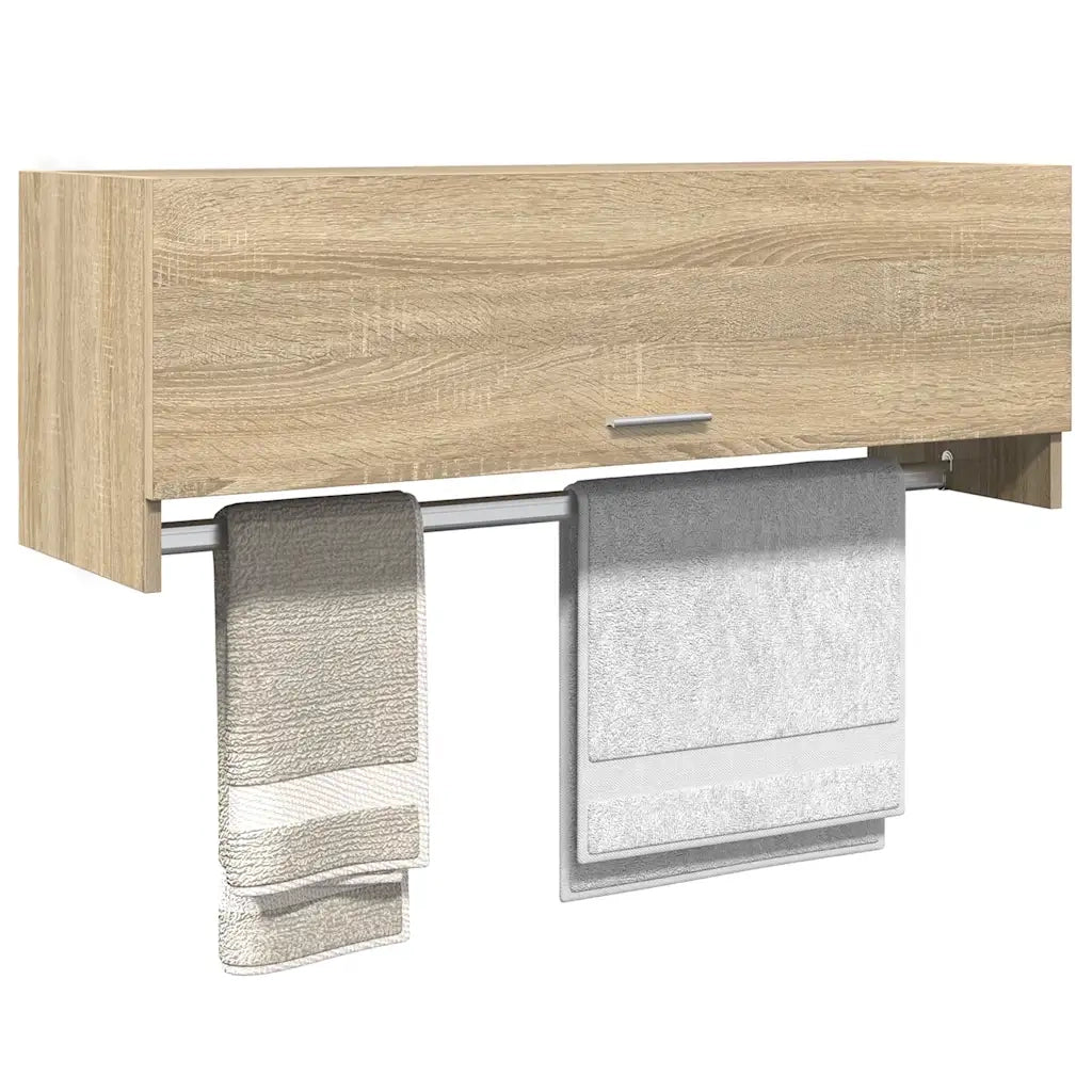 Armadio Rovere Sonoma 100x32,5x35 cm in Legno Multistrato CFW2773683