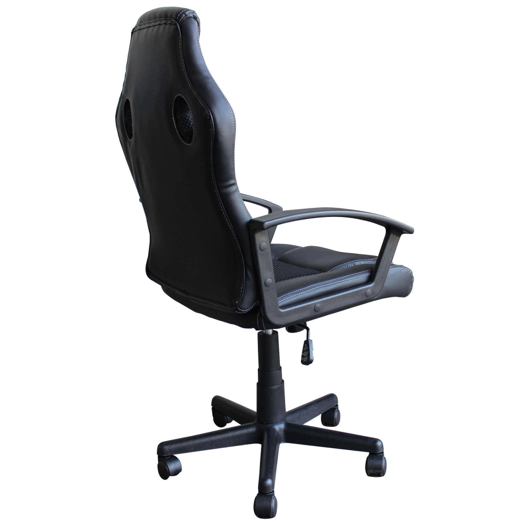 Poltrona da Gaming reclinabile in Poliuretano cm 61x65x114 - FORGE