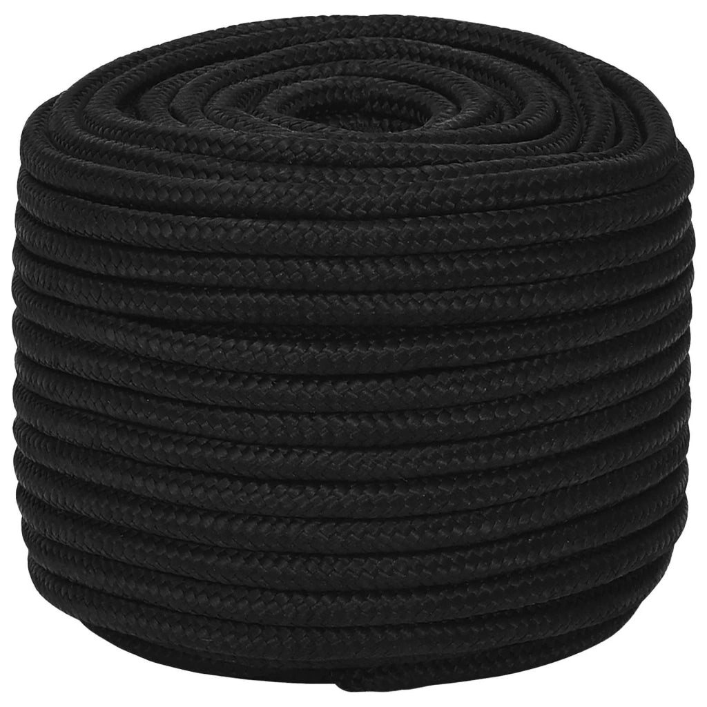 Corda multiuso 14 mm 250 m Nero Poliestere 3473453