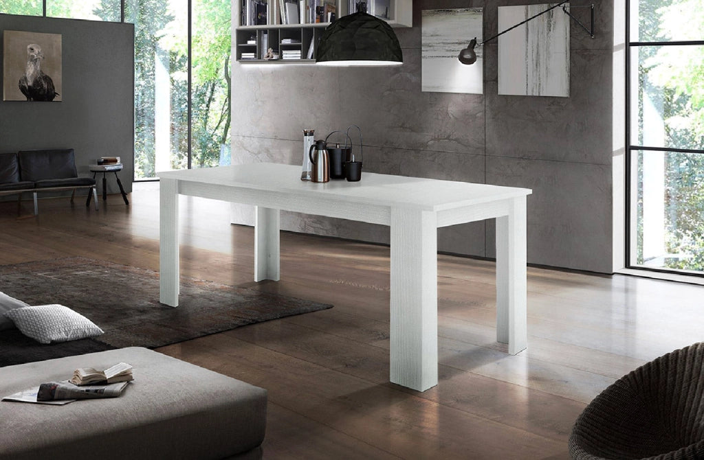 Tavolo Allungabile 90x140/190x75 cm Jesi Larice bianco