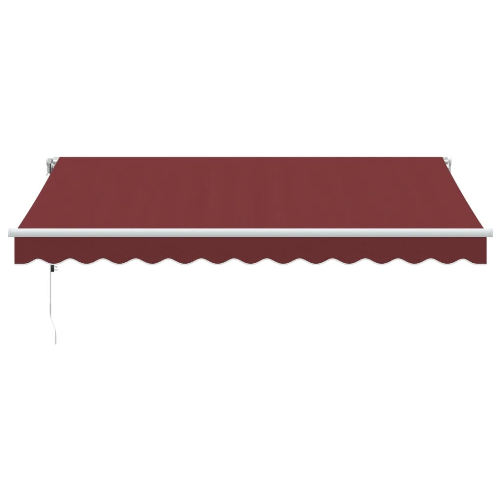 Tenda da Sole Retrattile Automatica Bordò 350x250 cm 3310183
