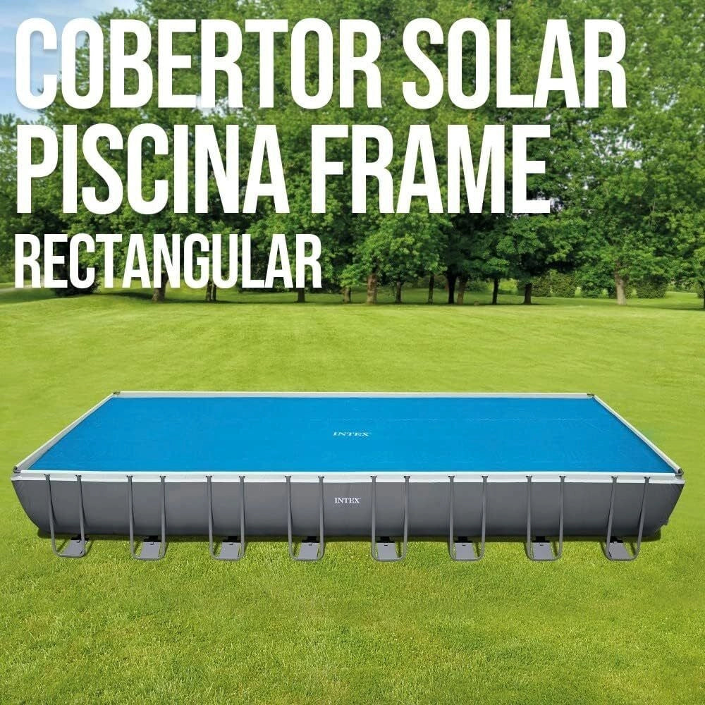 Intex Telone di Copertura Solare per Ultra Frame Rettangolare 975 x 488 cm Spessore 160 Micron Dimensioni 960 x 466 cm 28018