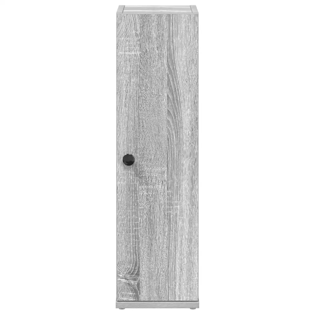 Mobile da Bagno con Portarotolo Grigio Sonoma 20,5x22x72 cm 858520