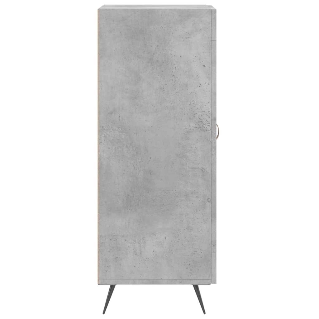 Buffet credenza cassettiera armadio mobile contenitore organizer per cucina soggiorno salotto 34,5 x 34 x 90 cm legno ingegnerizzato grigio 02_0031891