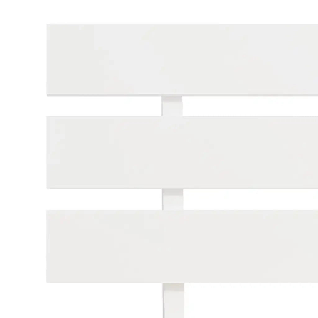 Giroletto senza Materasso Bianco 180x200 cm Legno Massello Pino 283159