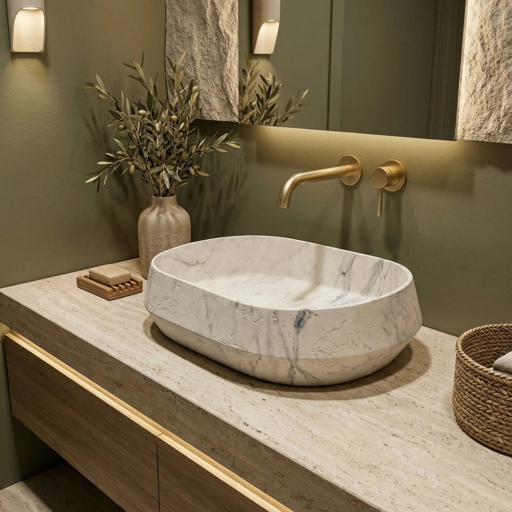Lavabo Da Appoggio Rea Zoe Marlo