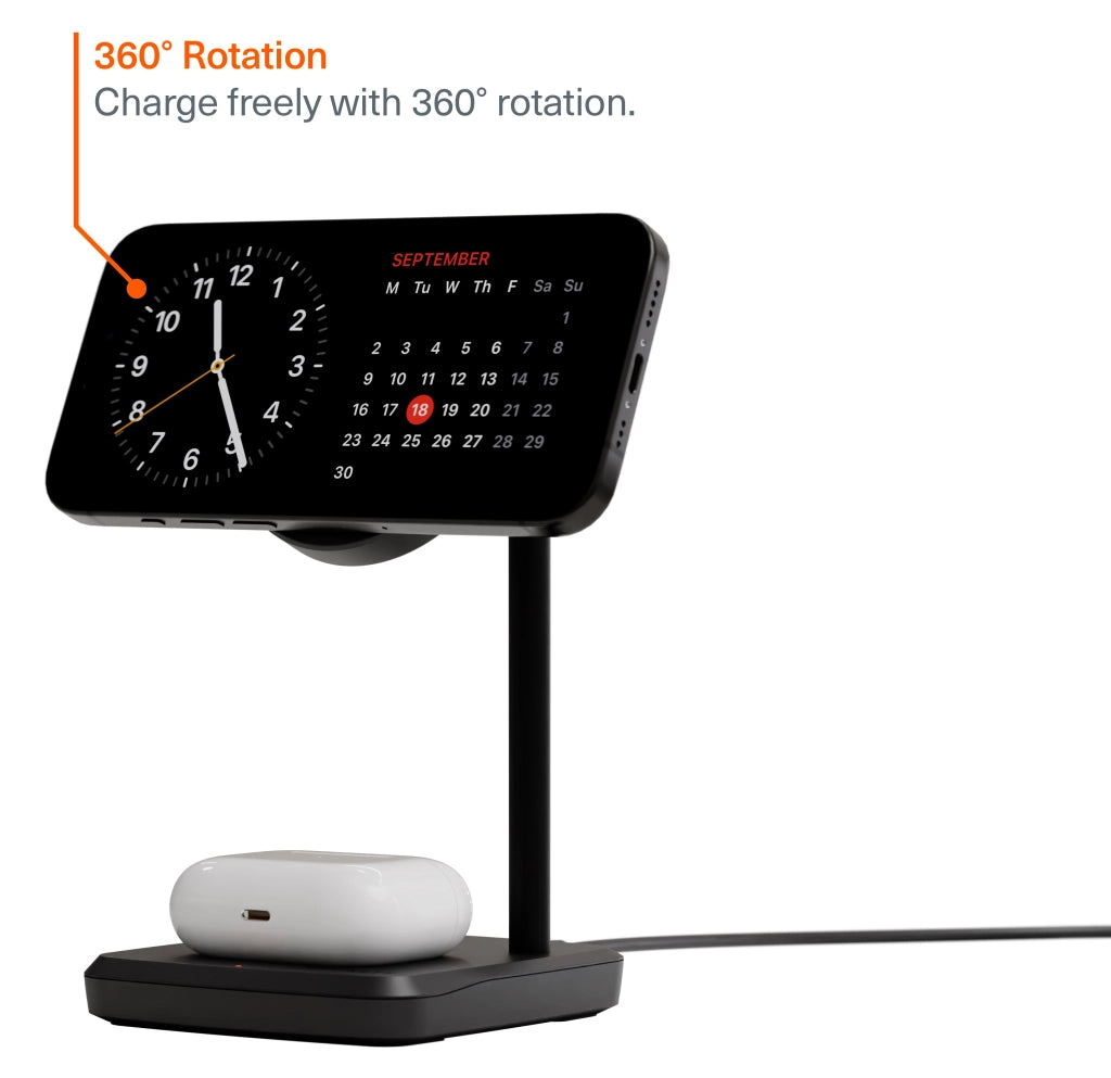 QI2 3-IN-1 CHARGEBASE 15W WIRELESS NERO