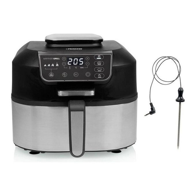 Princess 01.182092.01.001 friggitrice Singolo 5,6 L Indipendente 1760 W Friggitrice ad aria calda Nero, Argento