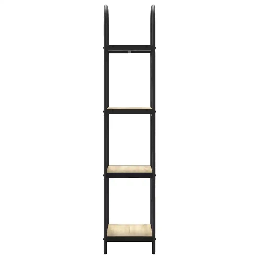 Libreria-Scaffale per Libri-Mobile di Stoccaggio Rovere Sonoma 40 x 30 x 146 cm Legno multistrato 349845