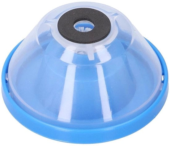 Accessorio elettrico per trapano con contenitore di polvere, resistente allo shock, antiscivolo, blu - accessorio utile per lavori di trapano elettrico senza polvere