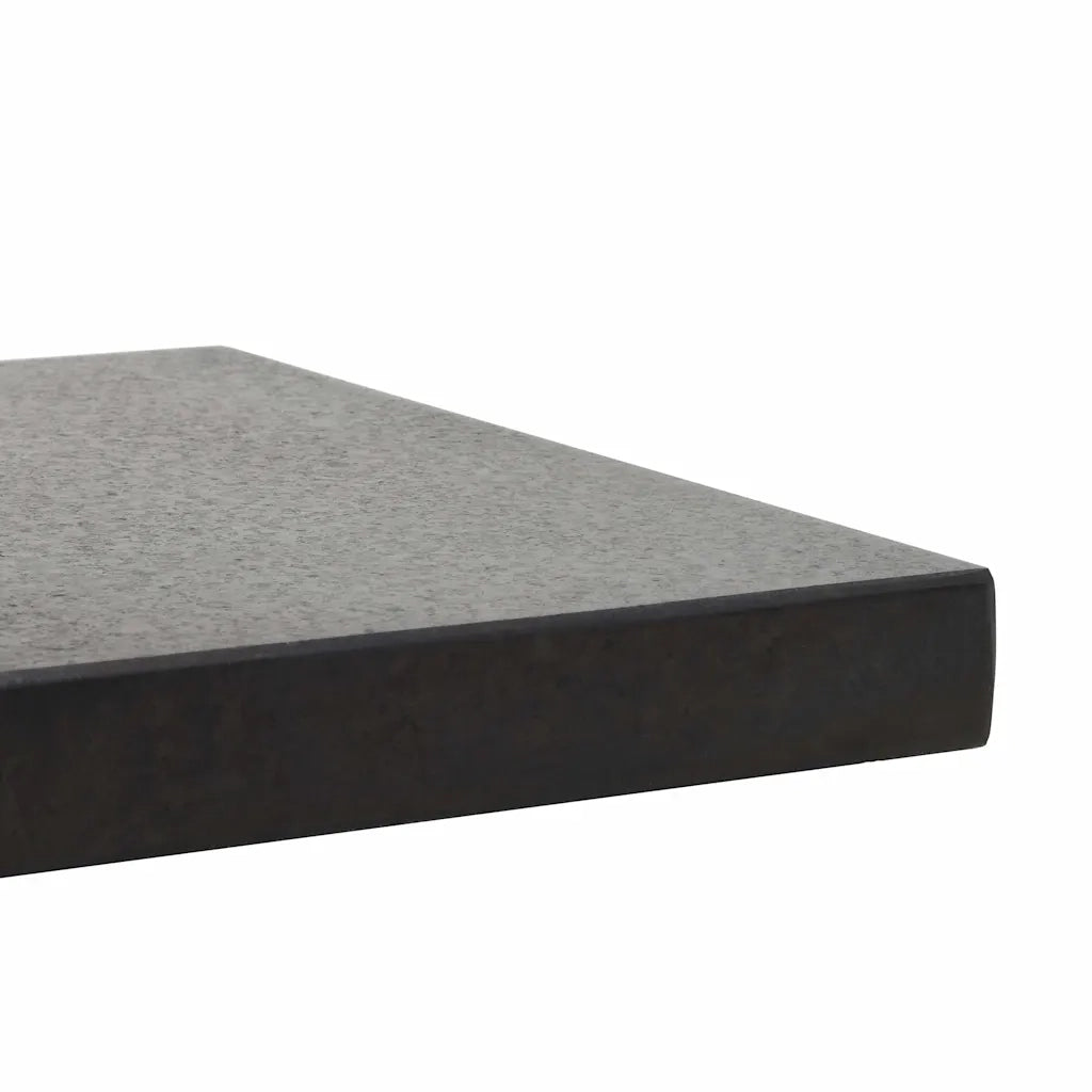 Base per Ombrellone in Granito 28,5 kg Quadrata Nera CFW8464460