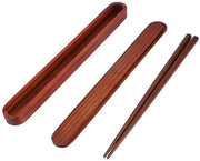 Set di stuzzichini portatili - Stile giapponese/coreano - Scatola riciclabile - Legno di alta qualità - Peso leggero - Duraturo - Servizio da tavola