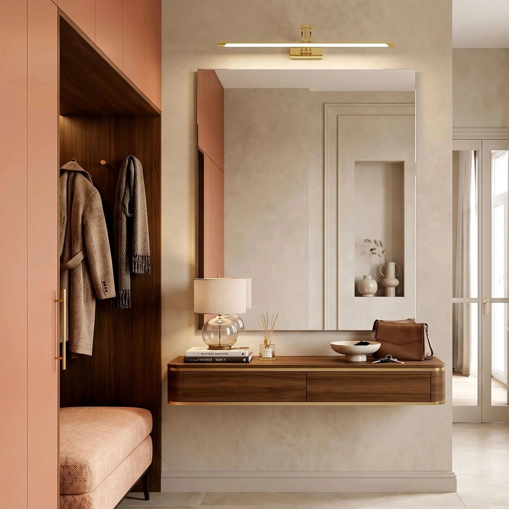 Applique Da Bagno Led Swe020-1w 60cm Gold