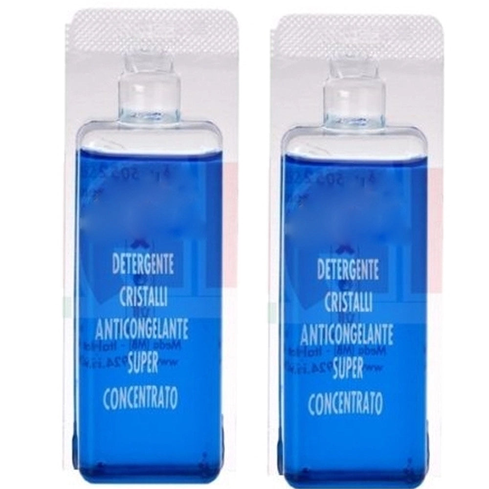 Trade Shop - 2 Pz. Liquido Monodose 50ml Lavavetri Anticongelante Detergente Concentrato Auto -