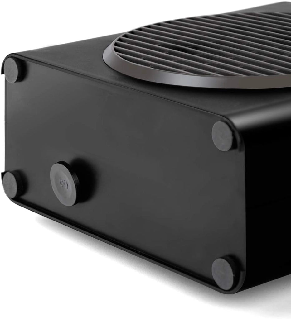 Black+decker bxsh1500e termoventilatore, 1500 w, plastic, nero ceramico da pavimento spegnimento automatico