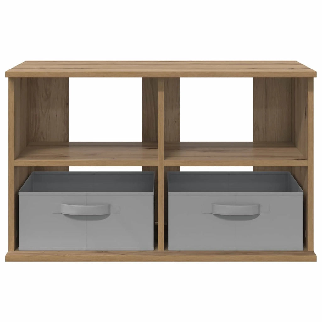 Supporto TV con cassetto Rovere artigianale 79 x 40 x 48 cm 8000467