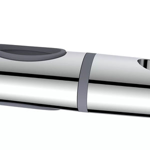 Scorrevole per saliscendi ovale in abs cromato