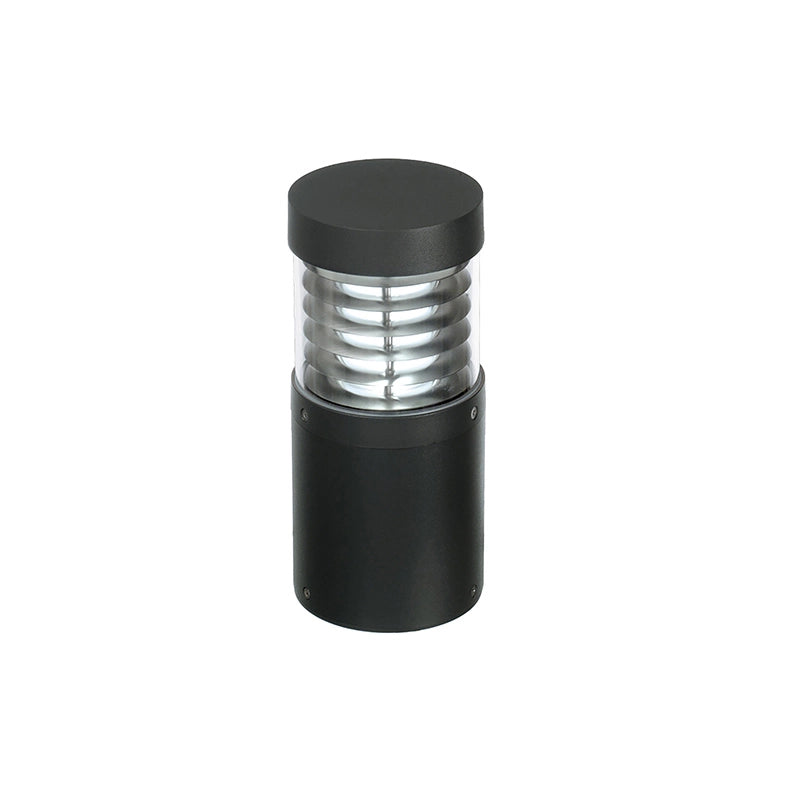 LARS Bollard Paletto LED da terra per esterno 15W 82° IP65 4000K Antracite 26cm - Rossini Illuminazione