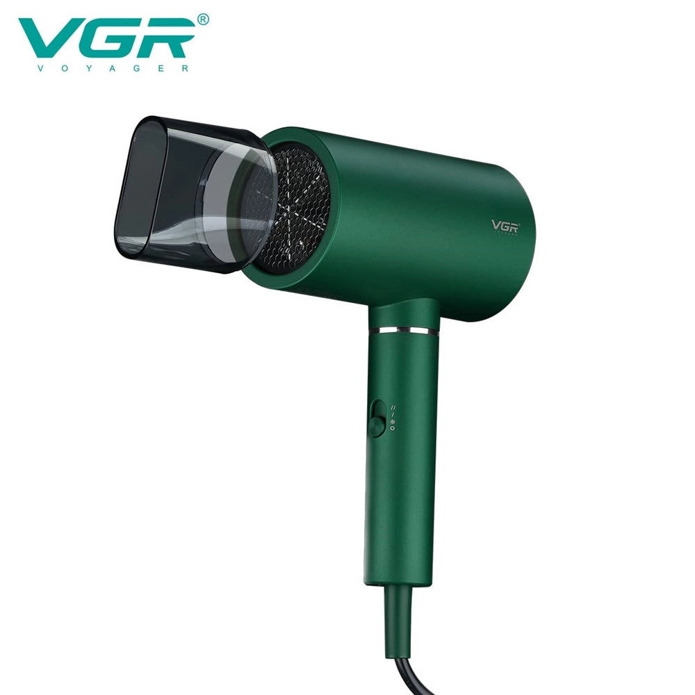 Trade Shop - Vgr V-431 Asciugacapelli Professionale 1600-1800w Parrucchiere Shop Hair Dryer - Verde