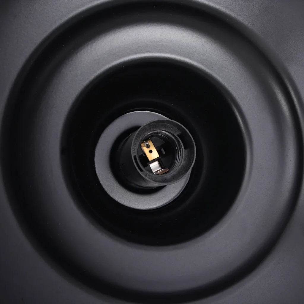 Lampada a Sospensione E27 Nero ?31 cm in Metallo CFW9288922