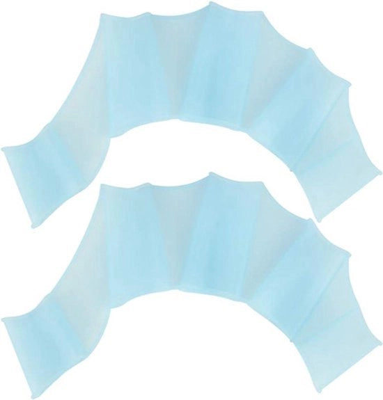 Fenditure per nuoto e immersione per mano - Manubri per nuoto e immersione - Unisex - Taglia M - Blu