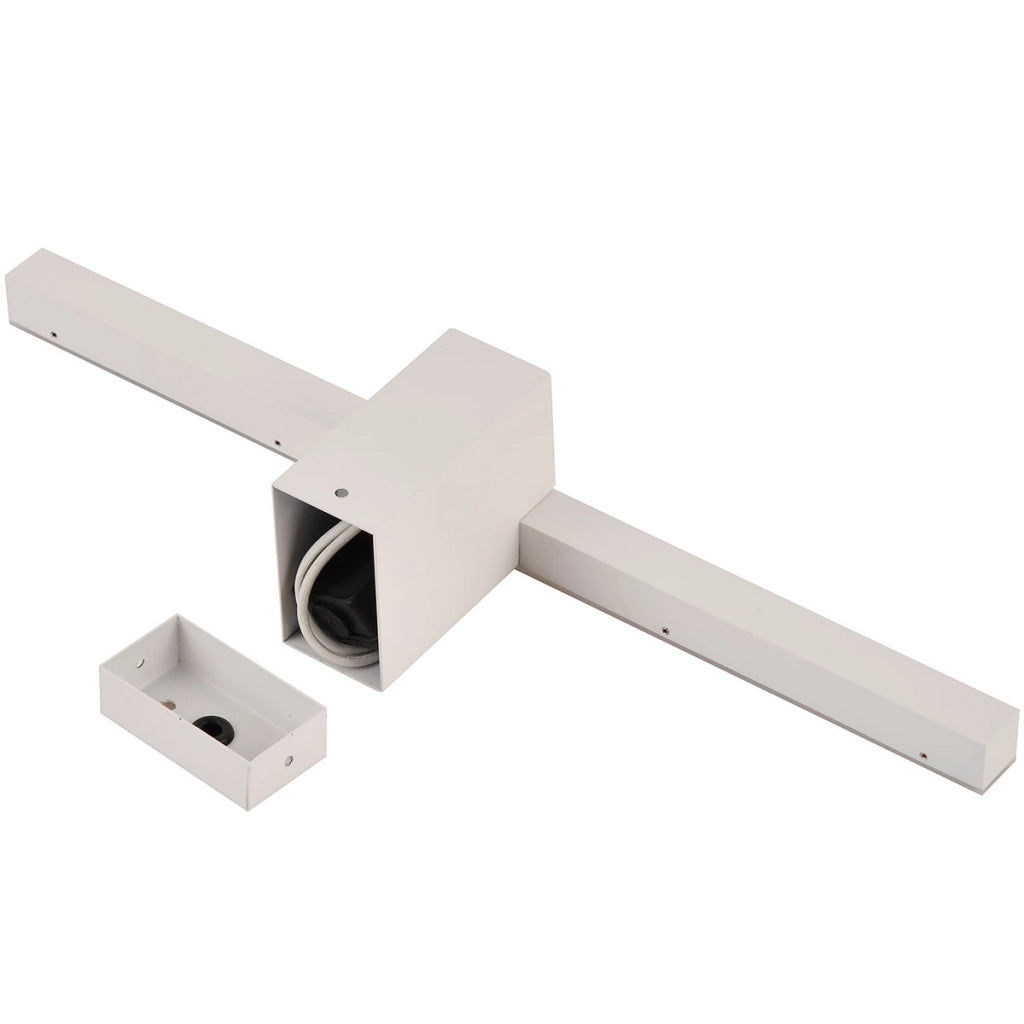 Applique bagno Nevada M bianca LED 12W IP44 4000K 1500lm
