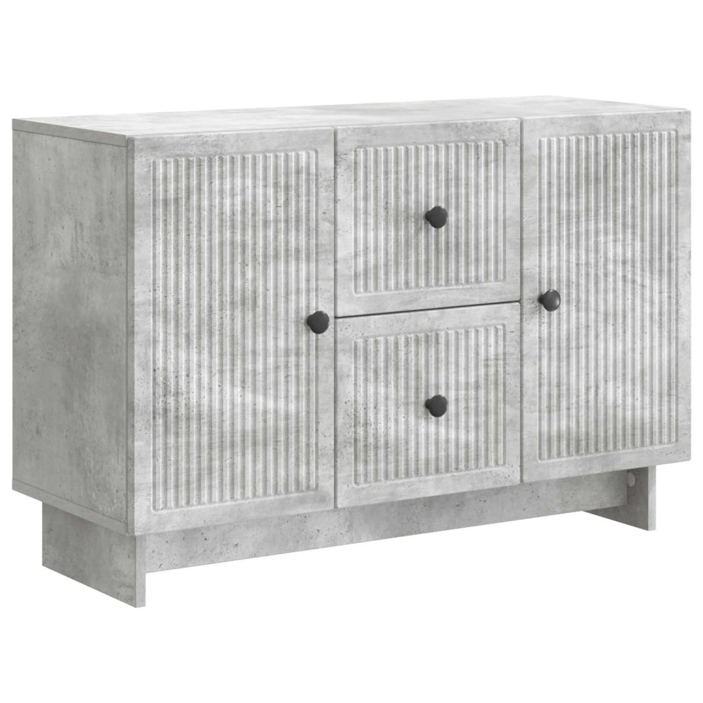 Credenza Grigio Cemento 89 x 34,5 x 60 cm Legno ingegnerizzato 893968