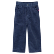 Pantaloni da Bambino in Velluto a Coste Blu Marino 116cod mxl 84054