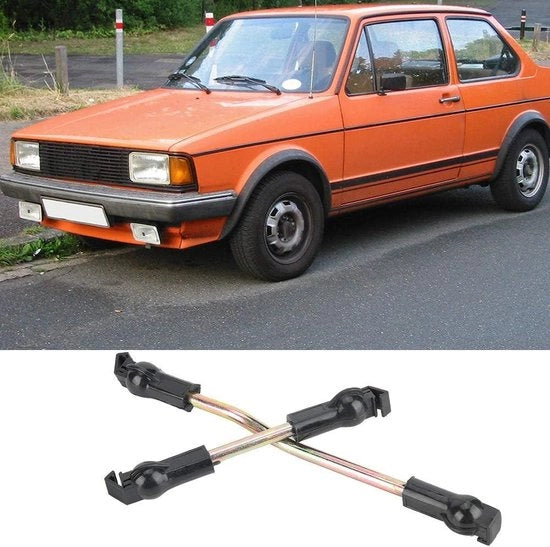 Set di riparazione per la trasmissione a vite Hevels - Collegamento di trasmissione a vite e manubrio 171798211 - Adatto per VW Caddy I.