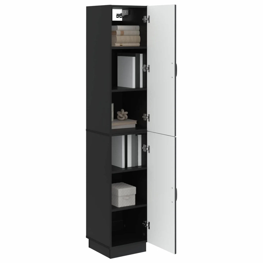 Set di armadi 2 pz Nero Legno ingegnerizzato 3416791