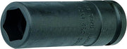 Bussola Usag 1/2" lunga impact FULLCONTACT nera diametro 19mm U02350244