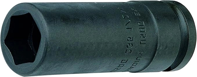 Bussola Usag 1/2" lunga impact FULLCONTACT nera diametro 19mm U02350244