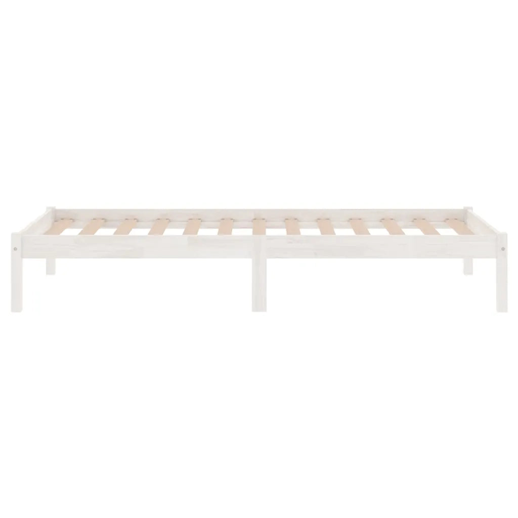 Giroletto Bianco in Legno Massello 90x190 cm Single 809983