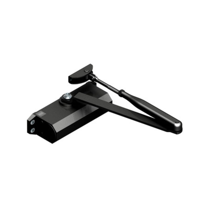 DOM COMPACT 1000 CHIUDIPORTA S/FERMO MAX 80 KG NERO