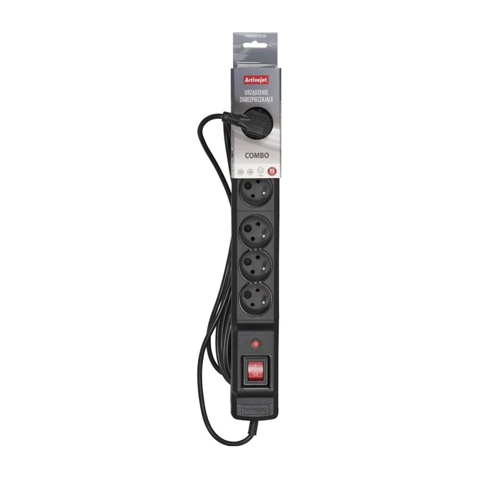 Ciabatta Activejet COMBO 6GN 10M con cavo