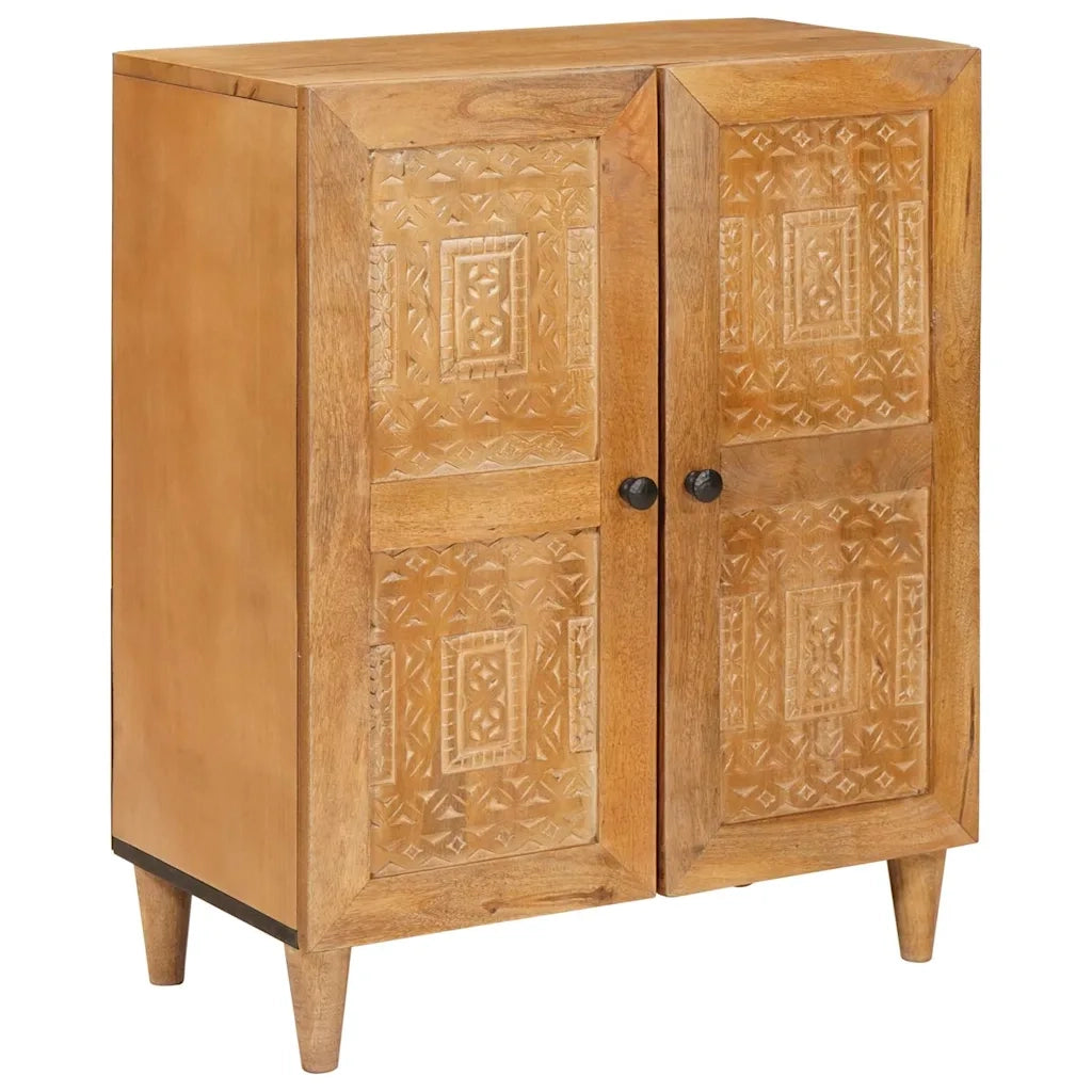 Credenza Marrone chiaro 60 x 33 x 75 cm legno massello di mango 4018082