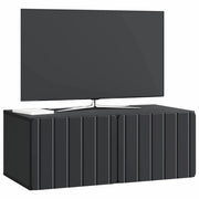 Mobile TV da Muro | Armadietto TV | Mobile Porta TV Nero 78,5 x 41 x 30 cm