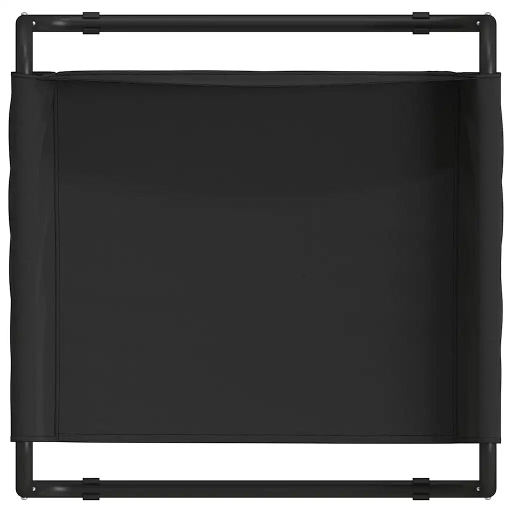 Letto per Cani Nero 75 x 75 x 30 cm Acciaio CFW1088751