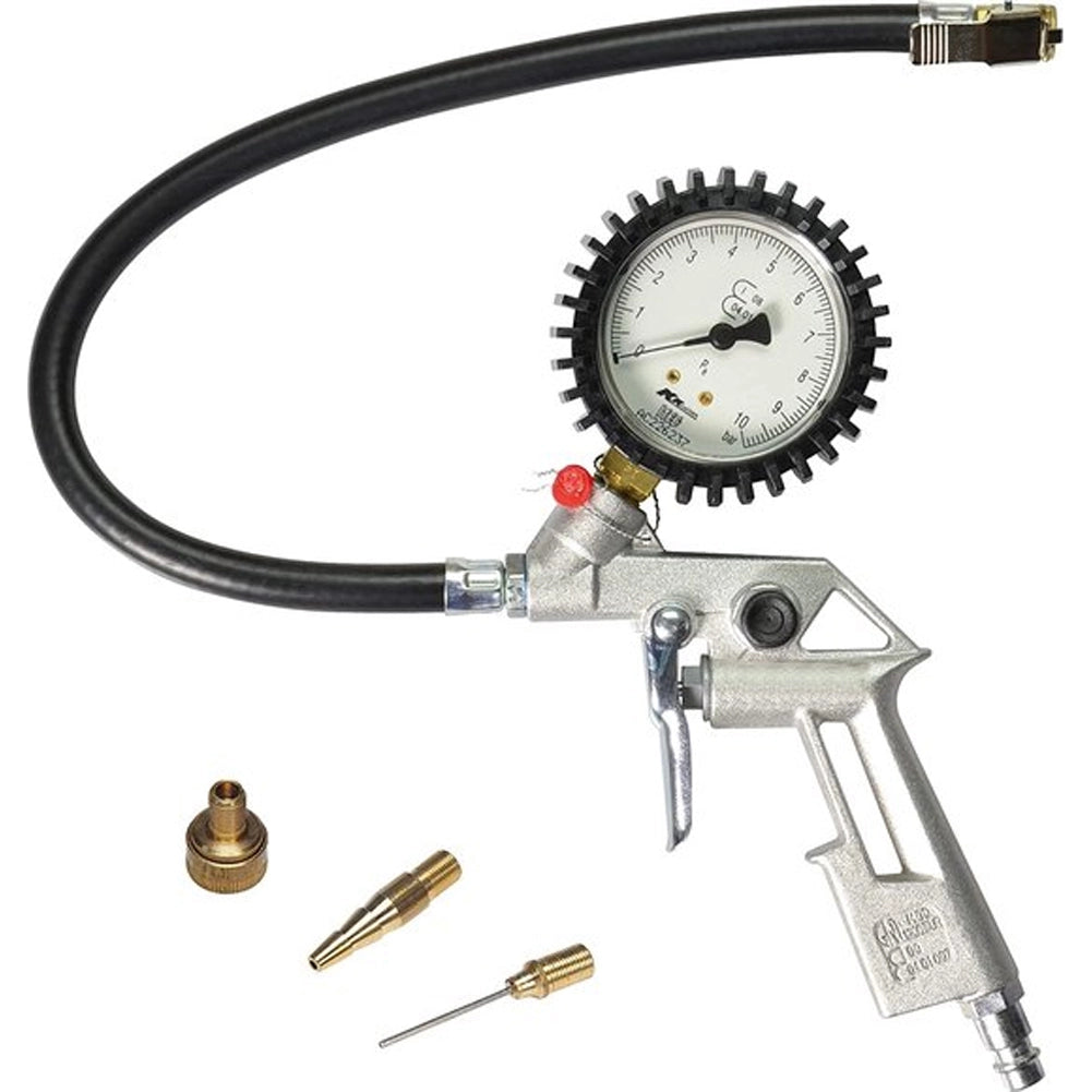 Stanley kit Pistola Gonfiaggio Soffiaggio 10 bar con 3 punte Attacco Europeo
