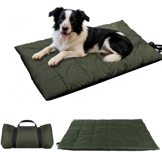 Asciugamano per cani impermeabile - Asciugamano antiscivolo per cani - Cuscino per cani per viaggi - Camping - Outdoor - 110 x 68 cm - Asciugamano per cani