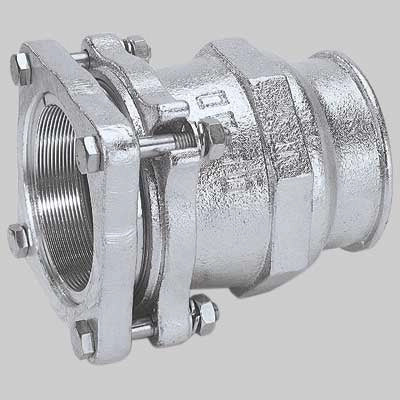 RACCORDO A COMPRESSIONE FEMMINA FLANGIATO  4  (114,3)     GEBO