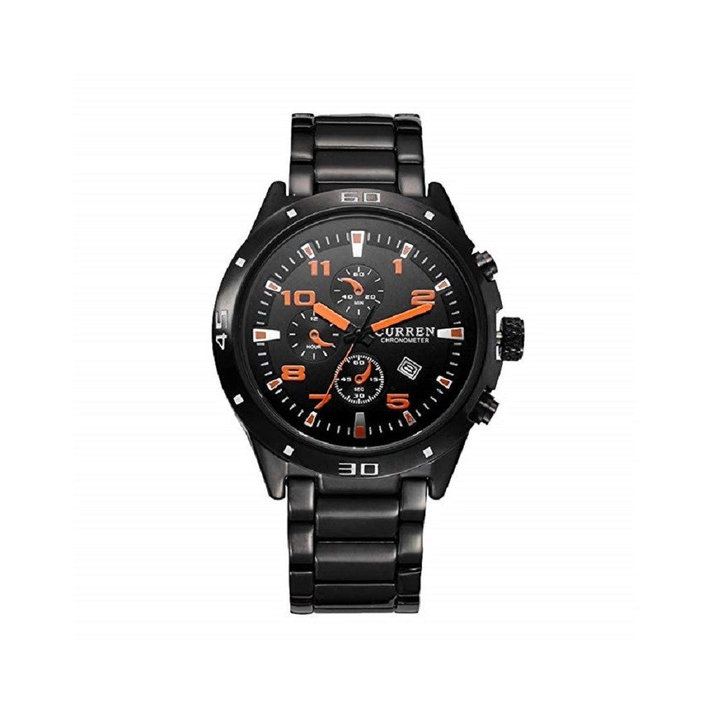 Trade Shop - Curren 8201 Orologi Da Polso Sportivi Analogici Di Lusso Tungsteno D'acciaio Uom -