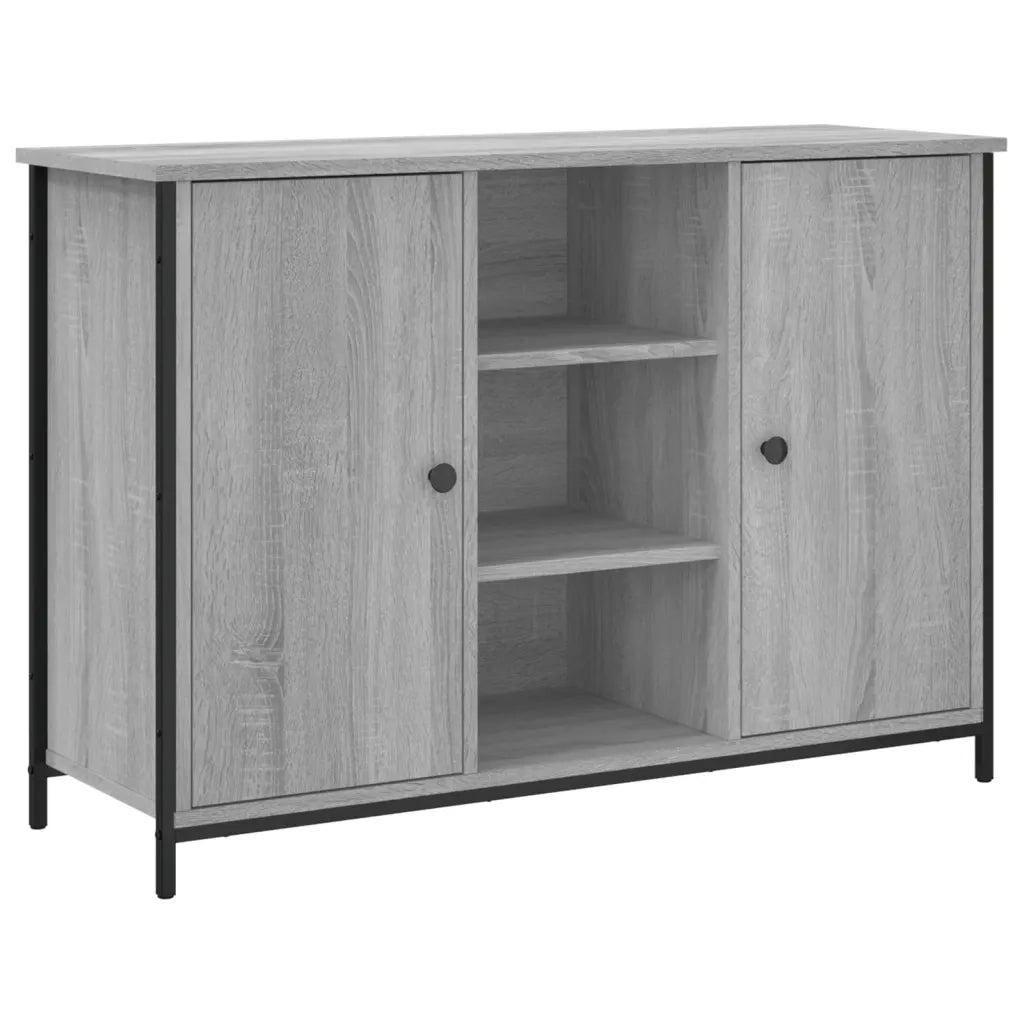 Credenza Grigio Sonoma 100x35x70 cm in Legno Multistratocod mxl 83404