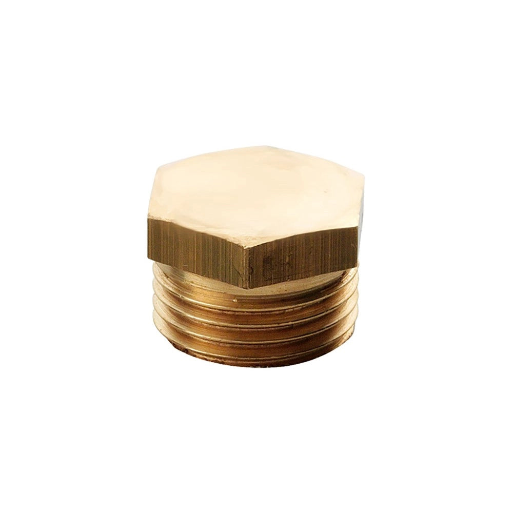 Tappo esagonale ottone giallo