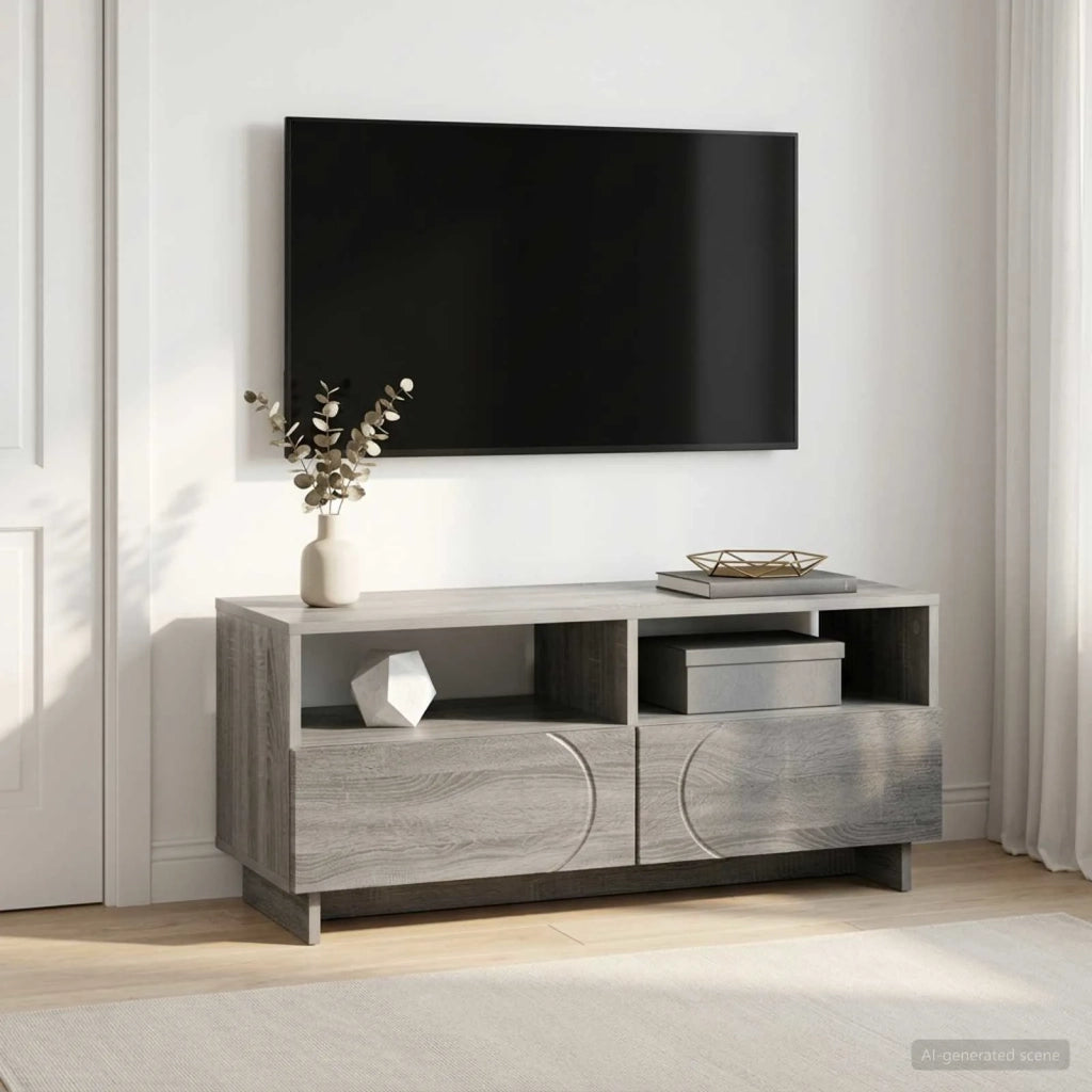Supporto TV 90 x 34.5 x 40 cm Sonoma grigio 8011474