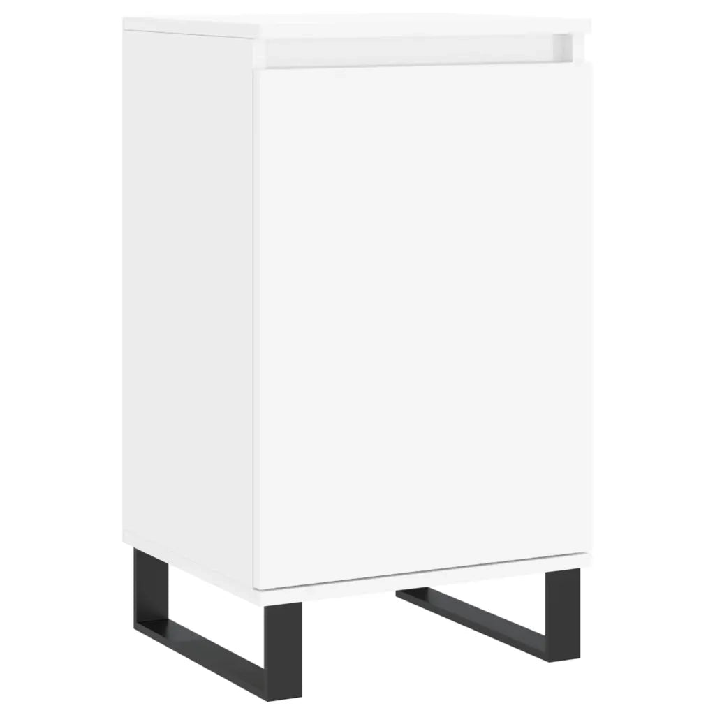 Credenze 2 pz Bianche 40x35x70 cm in Legno Multistrato 831069