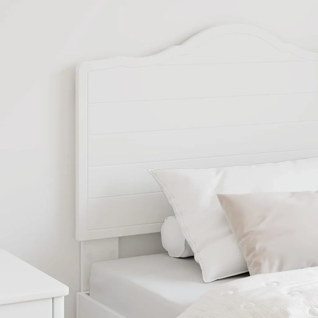 Testiera-Testata-Testiera Decorativa Bianco 90 cm Legno multistrato 904752
